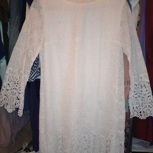 Miami Elegant White Lace Dress